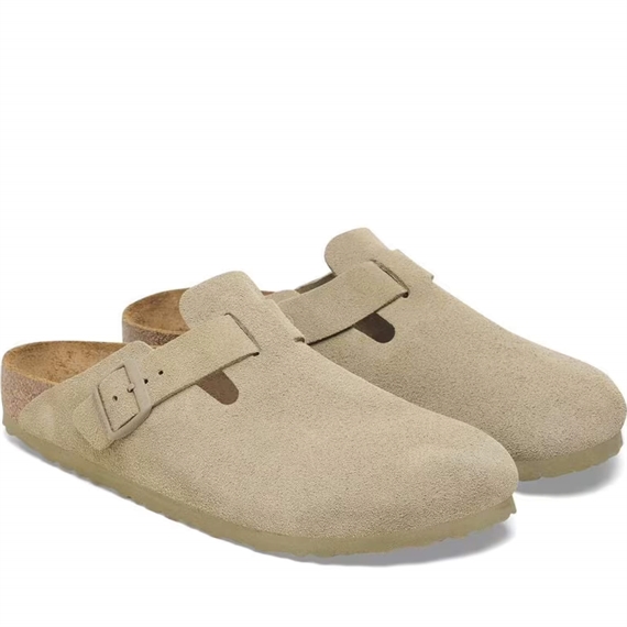 Birkenstock Boston BS Clogs, Faded Khaki